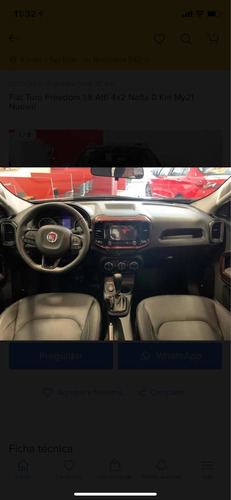 Fiat Toro Freedom 4x2 1.8