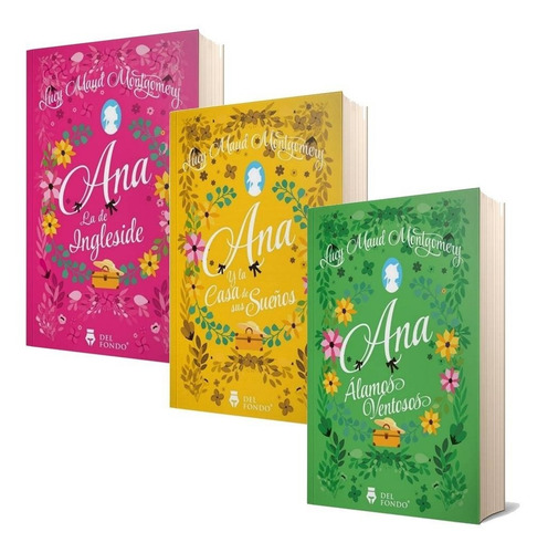 COLECCIÓN COMPLETA ANA LA DE TEJAS VERDES, de LUCY MAUD. Editorial Montogomery, tapa blanda en español, 2021