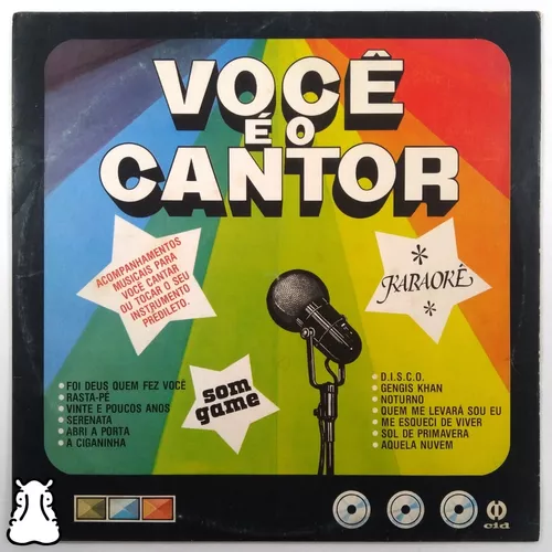 Vinil Lp - Voce É O Cantor Karaoke Gengis Khan Noturno Vol 1