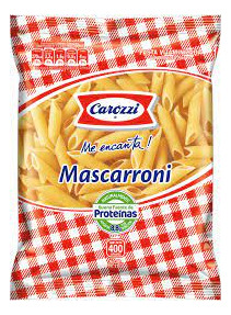 Fideos Carozzi 400gr Mascarroni (5uni)super