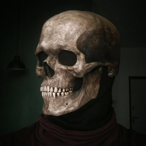 Máscara De Látex Con Forma De Calavera Con Forma De Calavera