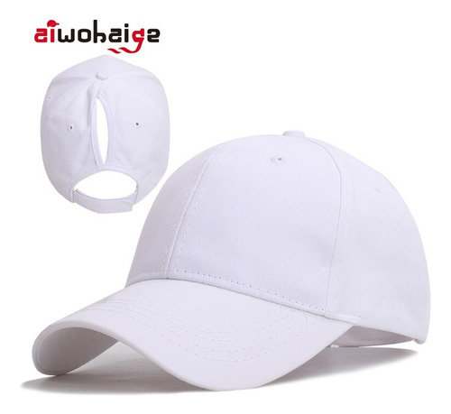 Gorra De Béisbol Con Forma De Cola De Caballo Para Mujer Co