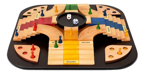 Parques 3d Madera 4 Jugadores