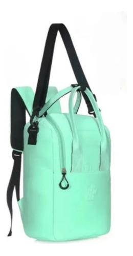  Bolso Mochila Matera Trendy Con Correa Desmontable Amplia *