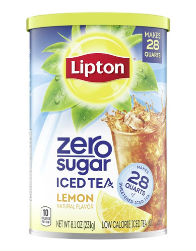 Lipton Te Iced Tea Lemon Cero Azucar 