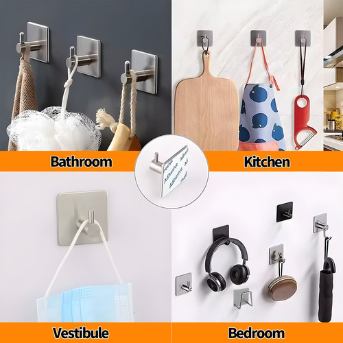 Juego De Accesorios Para Baño De 304 Acero Inoxidable 9 Pzs