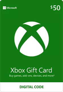 Xbox Live Gift Card $50 Eeuu (código Digital)