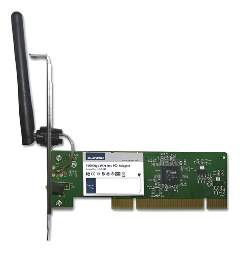 Tarjeta De Red Inalámbrica N Pci De 150 Mbps Lanpro Lp-n24p