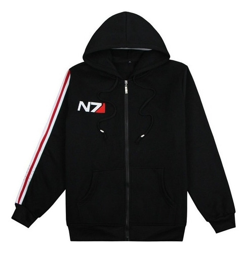 Lazhu Juego Mass Effect 3 N7 Sudadera Con Capucha Fantasía 1