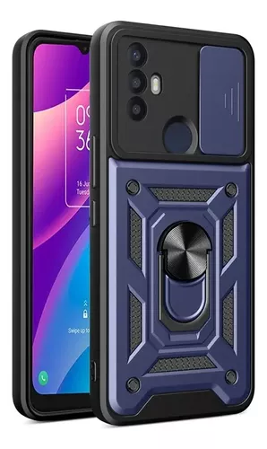 Funda Para Tcl 30se 30 Se Armor Anillo + Vidrio Templado 9h