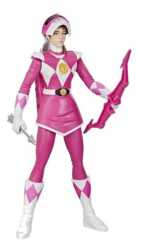 Boneco Power Rangers - Pink Ranger Rosa 30cm Morphin- Hasbro