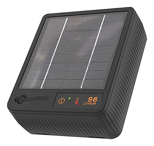 Cargador De Cerca Eléctrica Solar S6 | Protege Tu Pati...