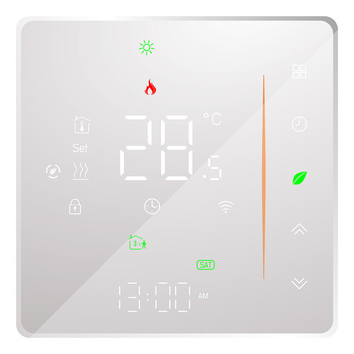 Controlador De Temperatura Termostato Wifi Programable Seman