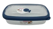 Comprar Hermético Taper Plástico Rectangular Bajo San Remo 2400ml 