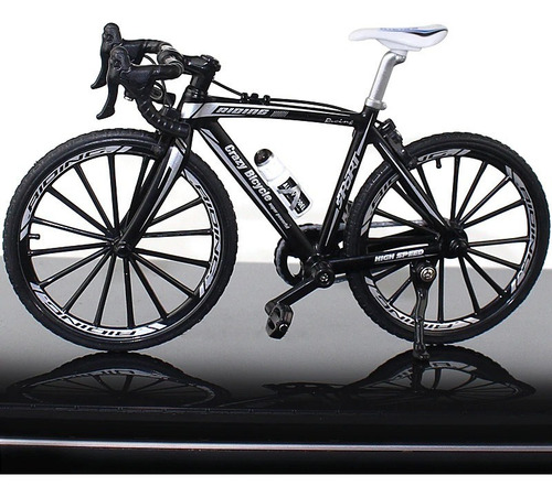 Imagem 7 de 9 de Bicicleta Speed Miniatura Metal 1:10 Mountain Bike Die Cast