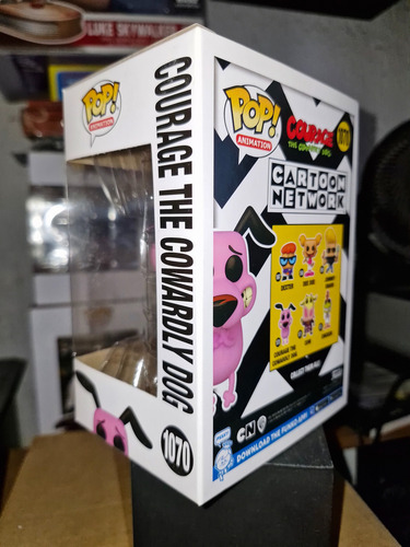 Funko Pop Perro Coraje 1070 (Usado)