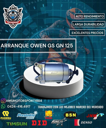 Aranque Owen Gn Gs 125