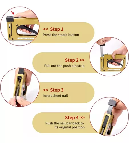 manual metal point driver stapler picture