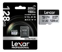 Comprar Tarjeta De Memoria 128gb Profesional Lexar Silver Plus 4k