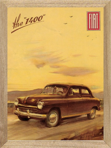 Fiat   Cuadros   Posters Carteles   Publicidades        M213