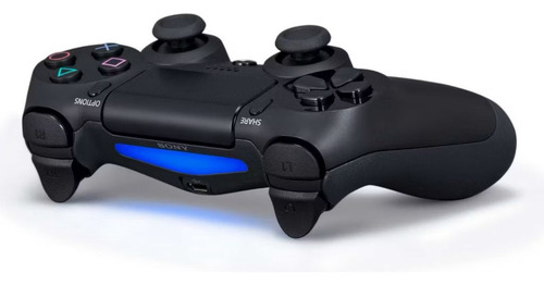 Controle Joystick Ps e Pc Doubleshock Sem Fio Cor Jet black