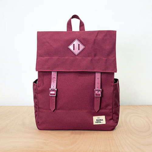 Mochila Notebook 17'' Buenavista Square L Burdeo