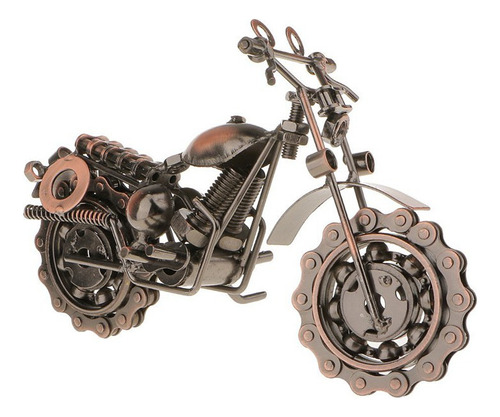 Modelo Vintage De Metal Hecho A Mano Para Moto O Moto, Decor