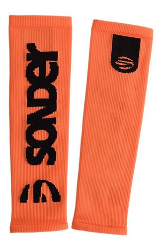 Imagen 1 de 1 de Gemeleras / Mangas Sonder Naranja Fluo C/negro Talle Pequeño