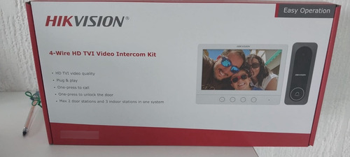 Video Portero Análogo Hikvision Kis212 Moderno
