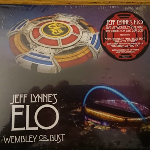 Jeff Lynnes Elo - Wembley Or Bust 2cds Deluxe Edition Imp Eu