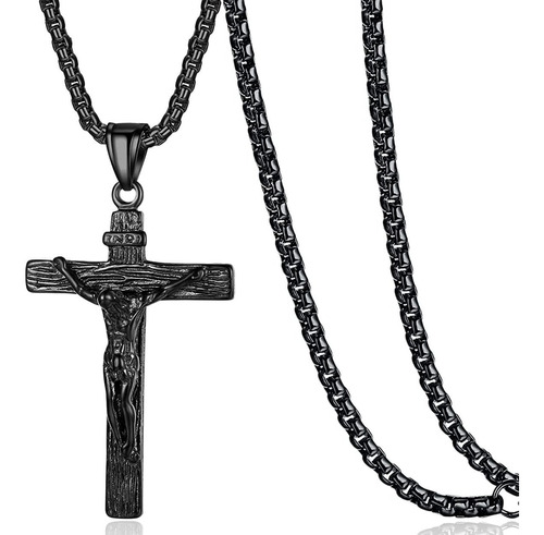 Rehoboth Jesus Christ On Inri Crucifix Cross Pendant Necklac