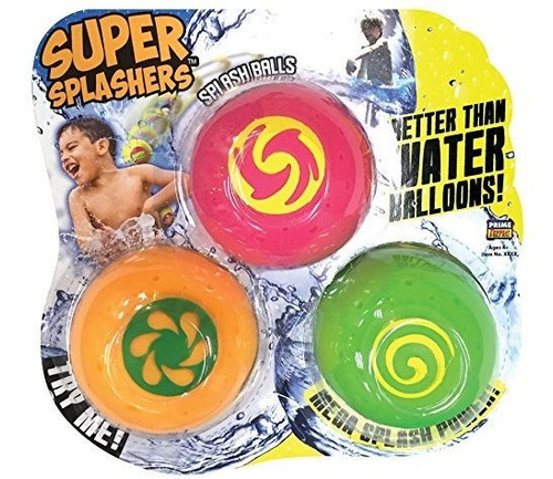 Splash Bombs Super Splashers Water Balls 3 Pack El Color Pue