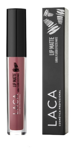 Lip Matte Labial Fluido Ultra Fijación Intransferible Laca 