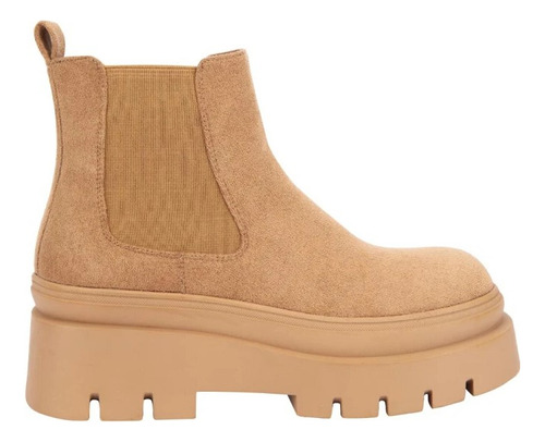 Bota Tipo Chelsea Goodyear 4061 De Dama En Arena