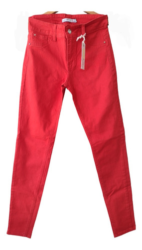 Jeans Vertu Premium Rojo T.38