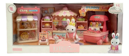 Bay Dreamy Juego Completo Heladería De Conejo 6692 Color Multicolor