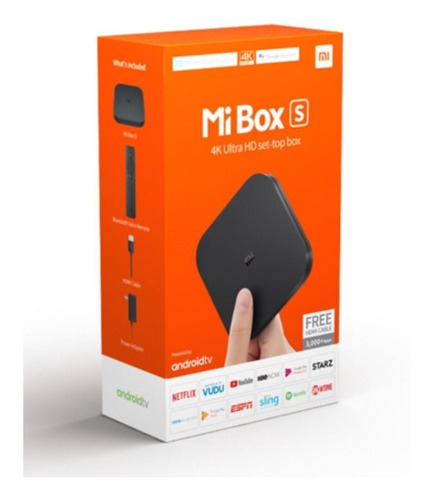 Xiaomi Mi Tv Box S 2 Gb Ram 8 Gb 4k Control Remoto C/voz
