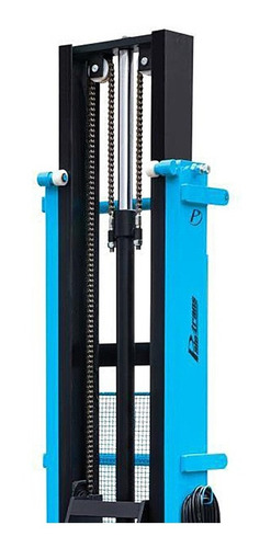 Imagem 5 de 5 de Empilhadeira Manual Semielétrica 1 Ton 3,4m Le1034 Paletrans