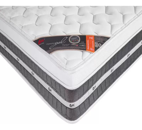 Colchão Castor Casal Molas Ensacadas Premium Gel 1,93x2,03