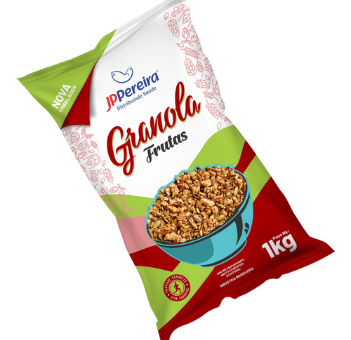 Granola Cereal Crocante Com Frutas 13 Tipo Ingredientes 1kg
