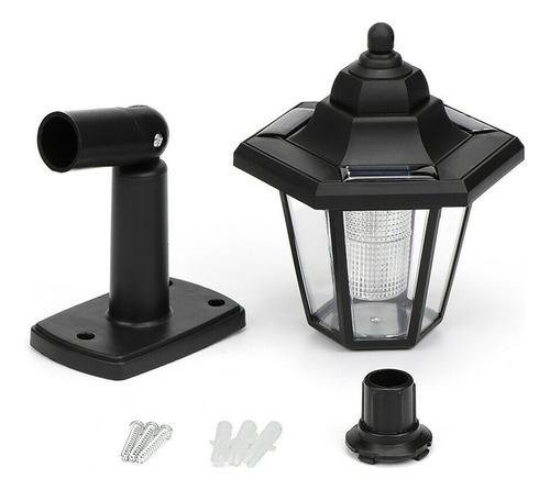 Luces De Pared Solares Hexagonales Led Retro De Guan