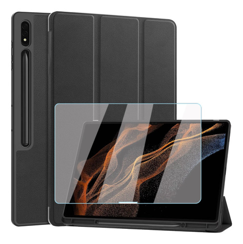 Mica + Funda Samsung Galaxy Tab S9 / S8 Ultra 14.6 X900 X910