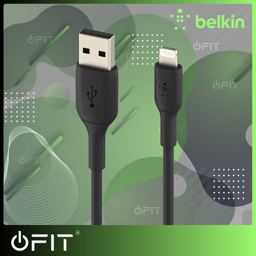 Imagen 6 de 8 de Cable Lightning A Usb Belkin Original 1 Metro Para Apple