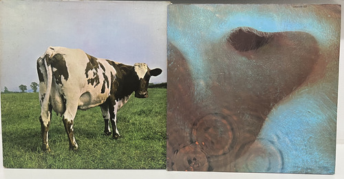 Lp Pink Floyd Meddle 1972 + Atom Heart Mother (Usado)