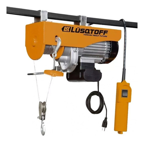 Aparejo Eléctrico Reforzado Lüsqtoff N2 500 Kg 12 Mt Grúa