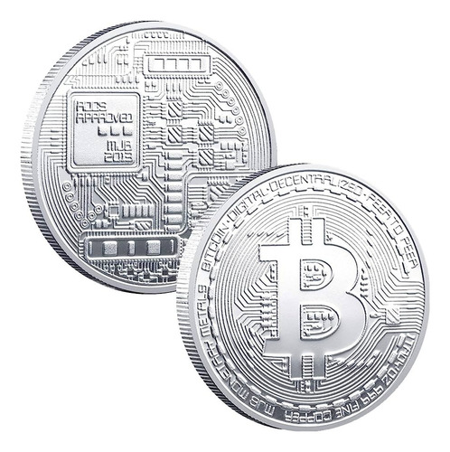 Monedas De Bitcoin Conmemorativas (oro, Plata Y Bronce)