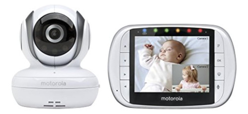 Monitor De Bebé Con Video Inalámbrico Remoto Motorola Mbp36s