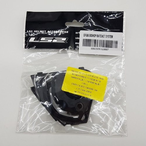 Kit De Fixação Reparo Viseira Capacete Ls2 Of586 Bishop
