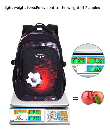 . Mochila De FĂștbol Con MĂșltiples Compartimentos Para