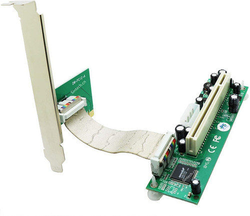Adaptador Pci-e Express 1x A Pci 32bits Riser Convertidor